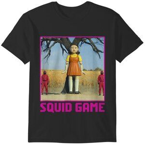 Squid Game Movie Fan Collector Classic Series Graphic Statement Retro T-Shirt 91